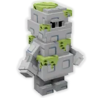 Golem pet card obtained from the Sprout Egg in Grow a Garden, showing its stone-like body and mossy features.