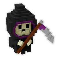 Reaper pet in Grow a Garden, skeletal figure in hooded black robe with divine rarity, fruit sacrifice ability for free pet XP and Halloween event exclusive