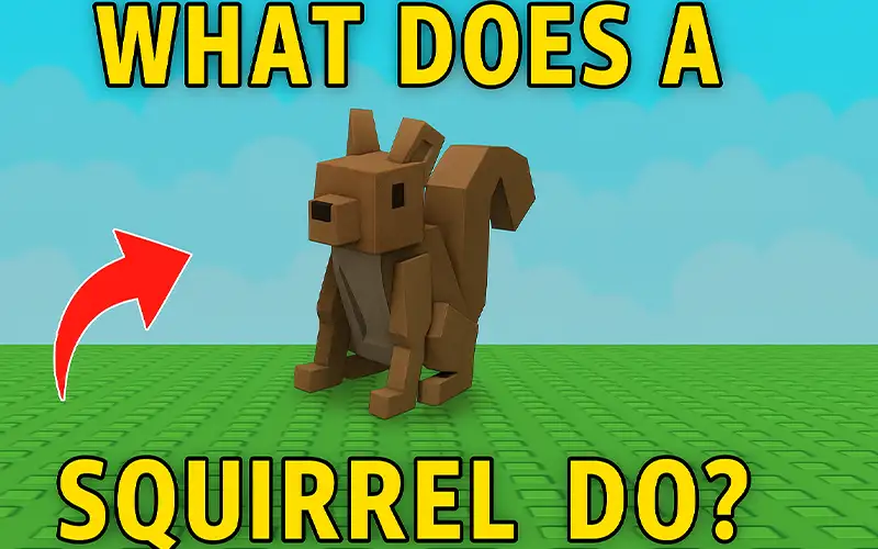 Squirrel pet guide in Grow a Garden